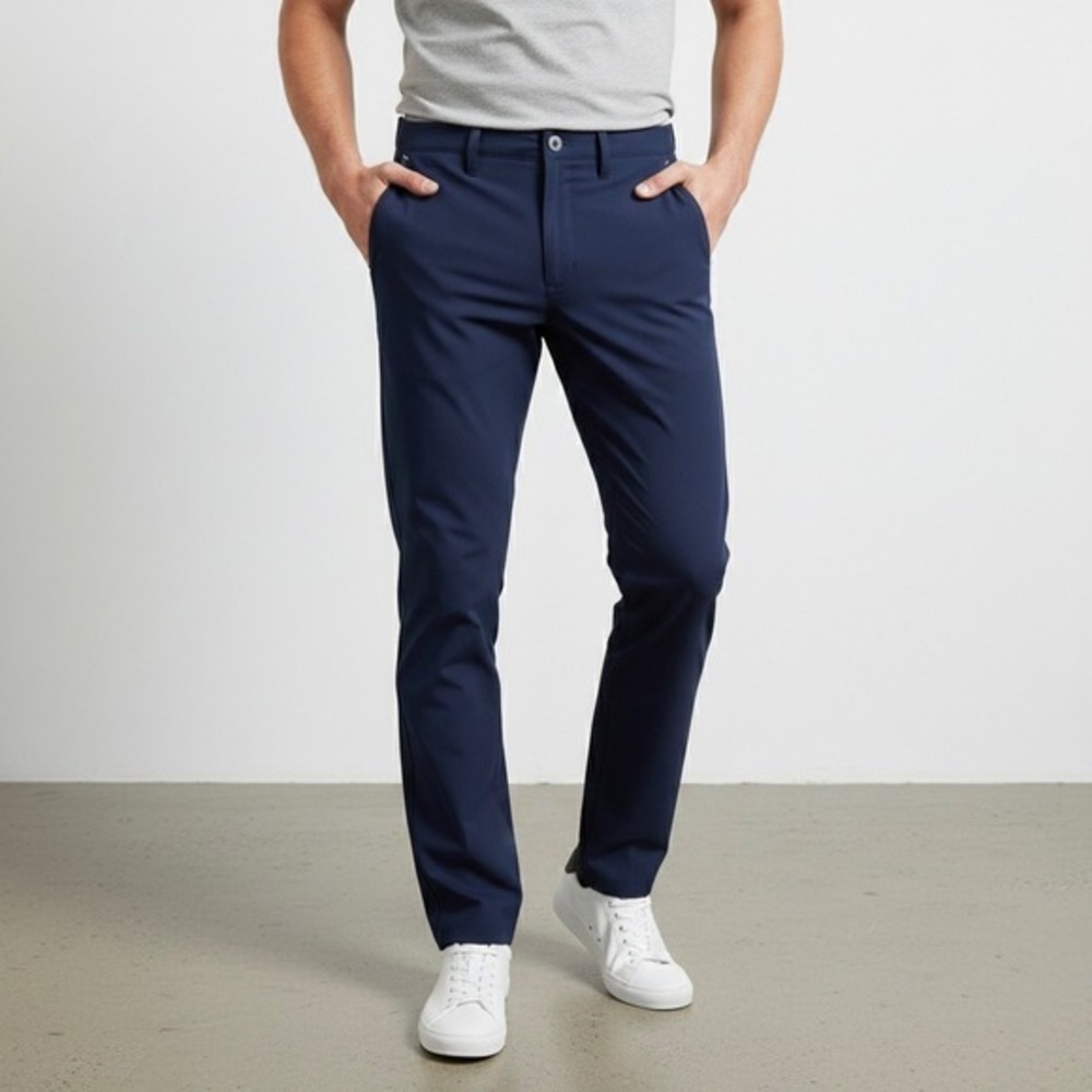 FootJoy FJ Golf Pants Navy Blue 32 32x32 Stretch Athletic Fit Preppy Club  Comfy